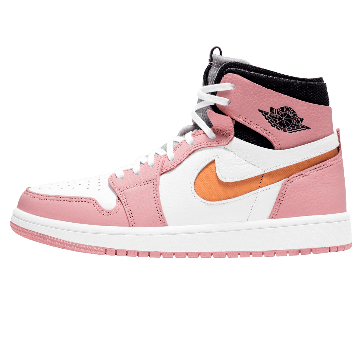 pink gold and white jordans