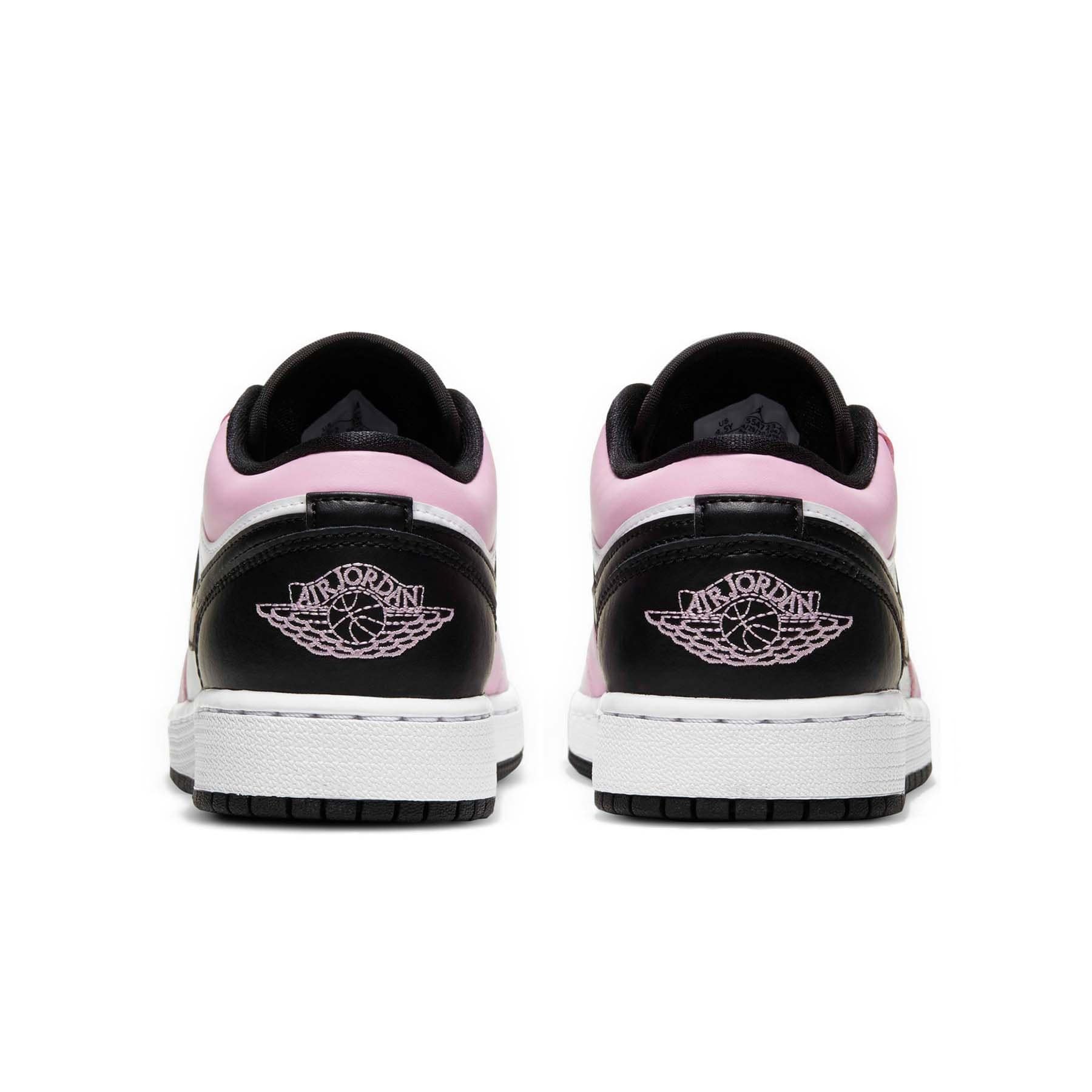 pink jordans low