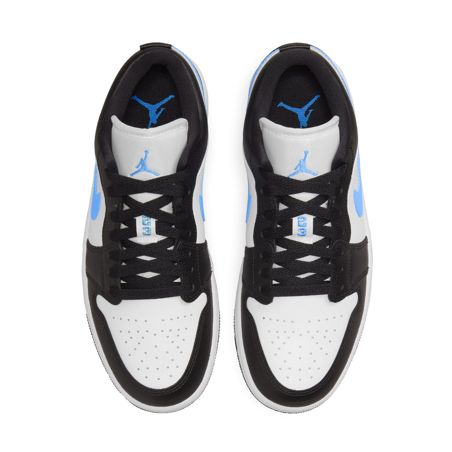 jordan 1 low blue black white