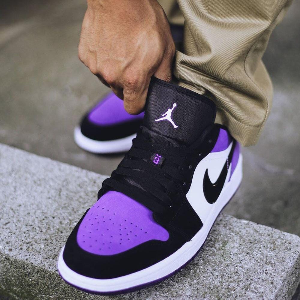 jordan 1 low court purple