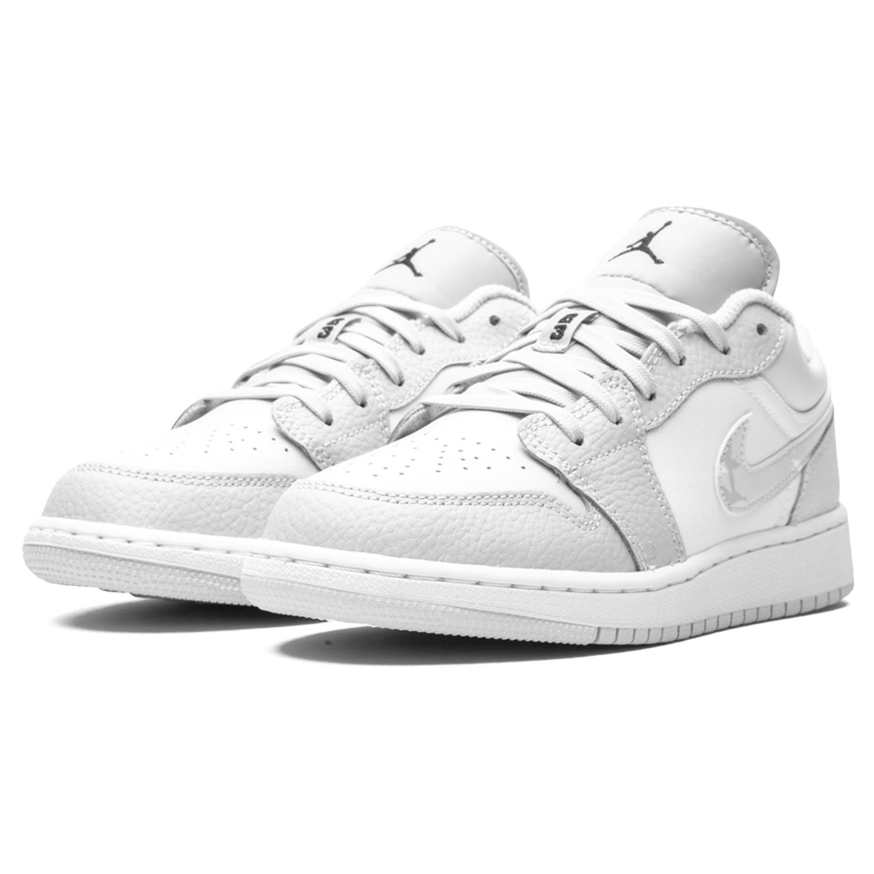 Air Jordan 1 Low Se Gs White Camo Kick Game