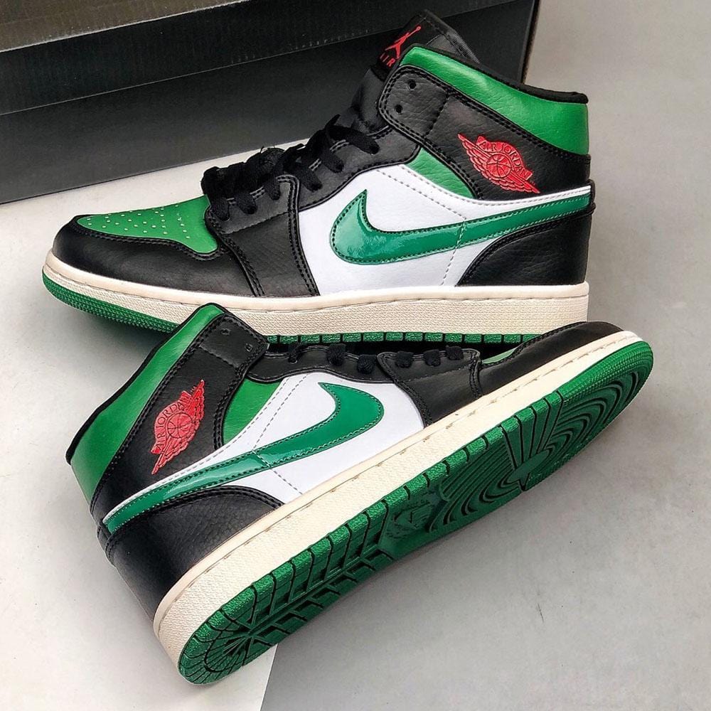 jordan 1 pine green mid