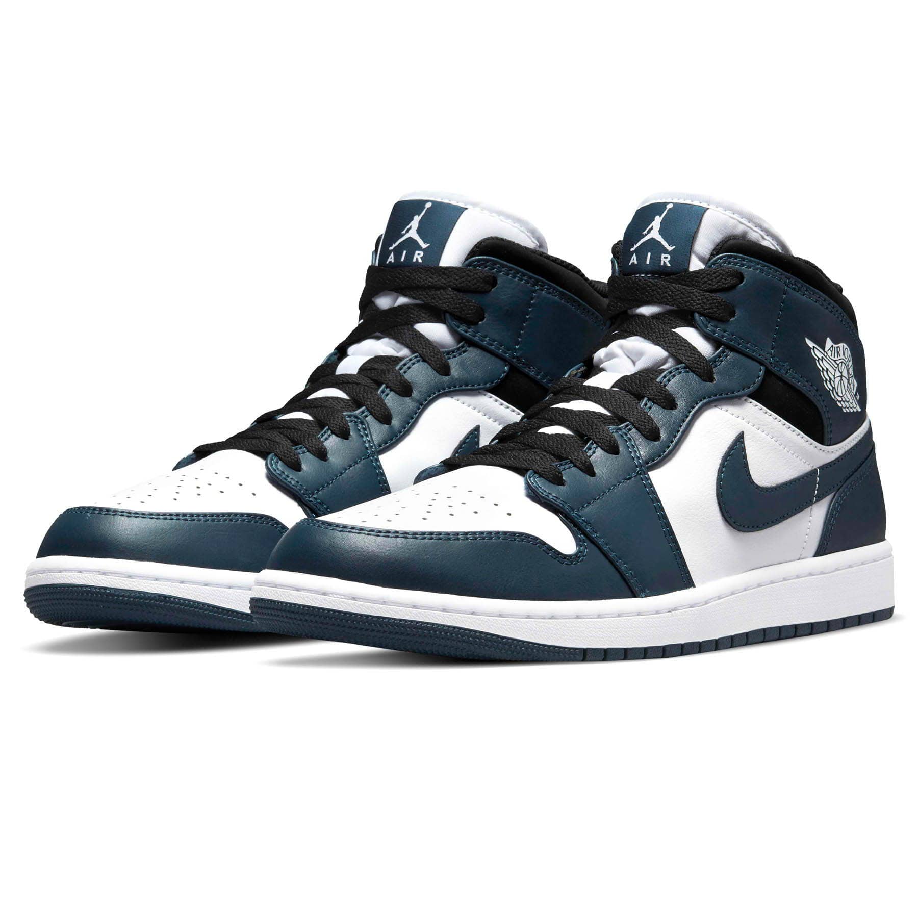 air jordan mid dark blue