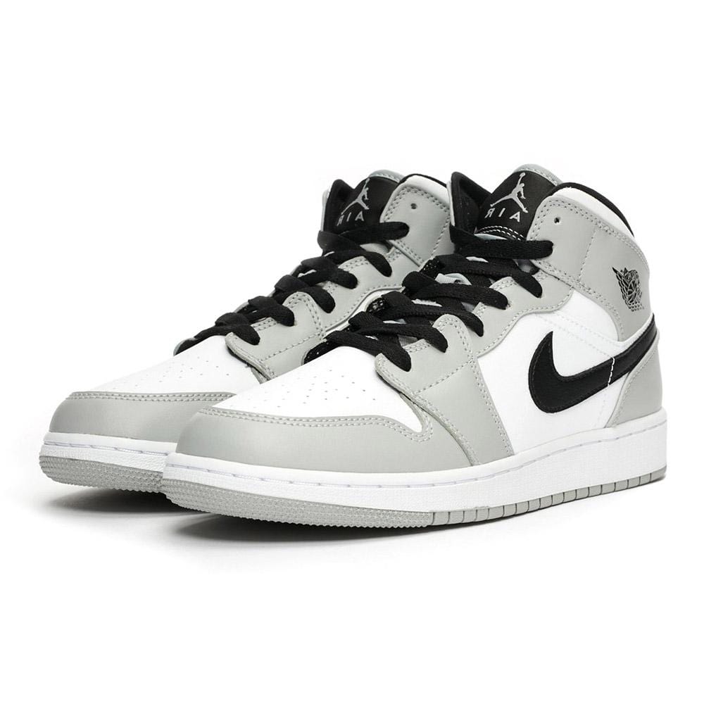 Air Jordan 1 Mid GS "Light Smoke Grey" – Kick Game