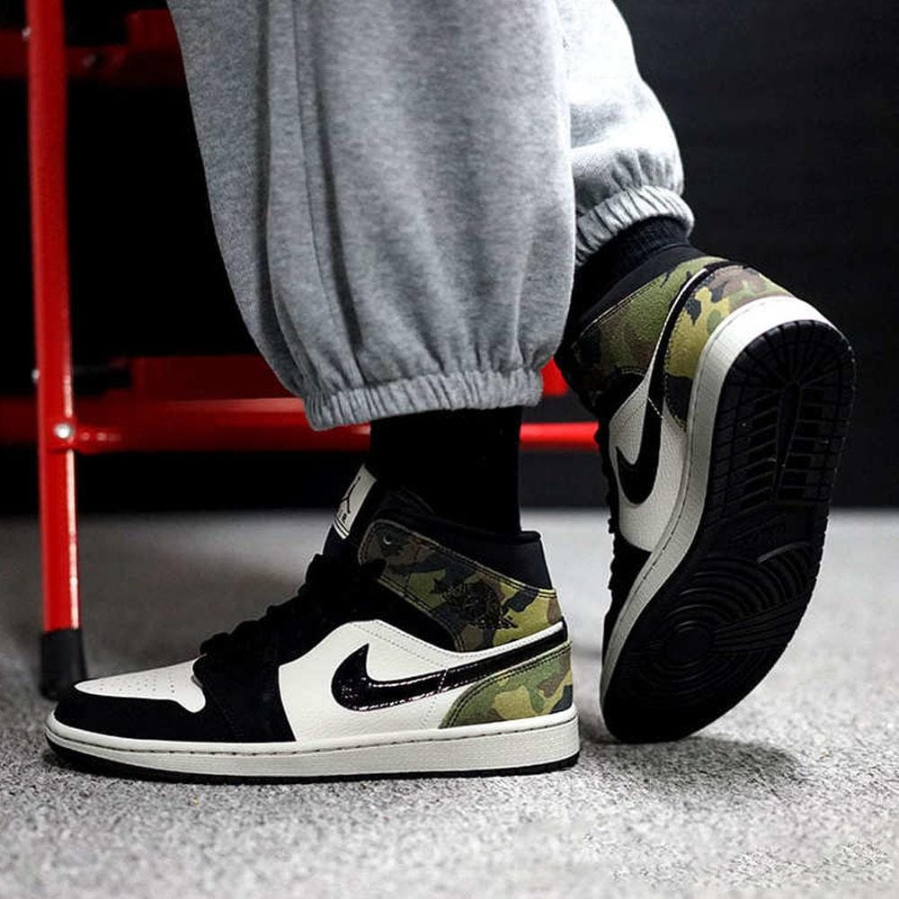 air jordan 1 mid se camo