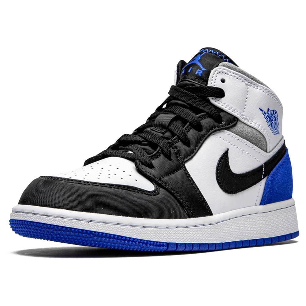 air jordan 1 mid royal white