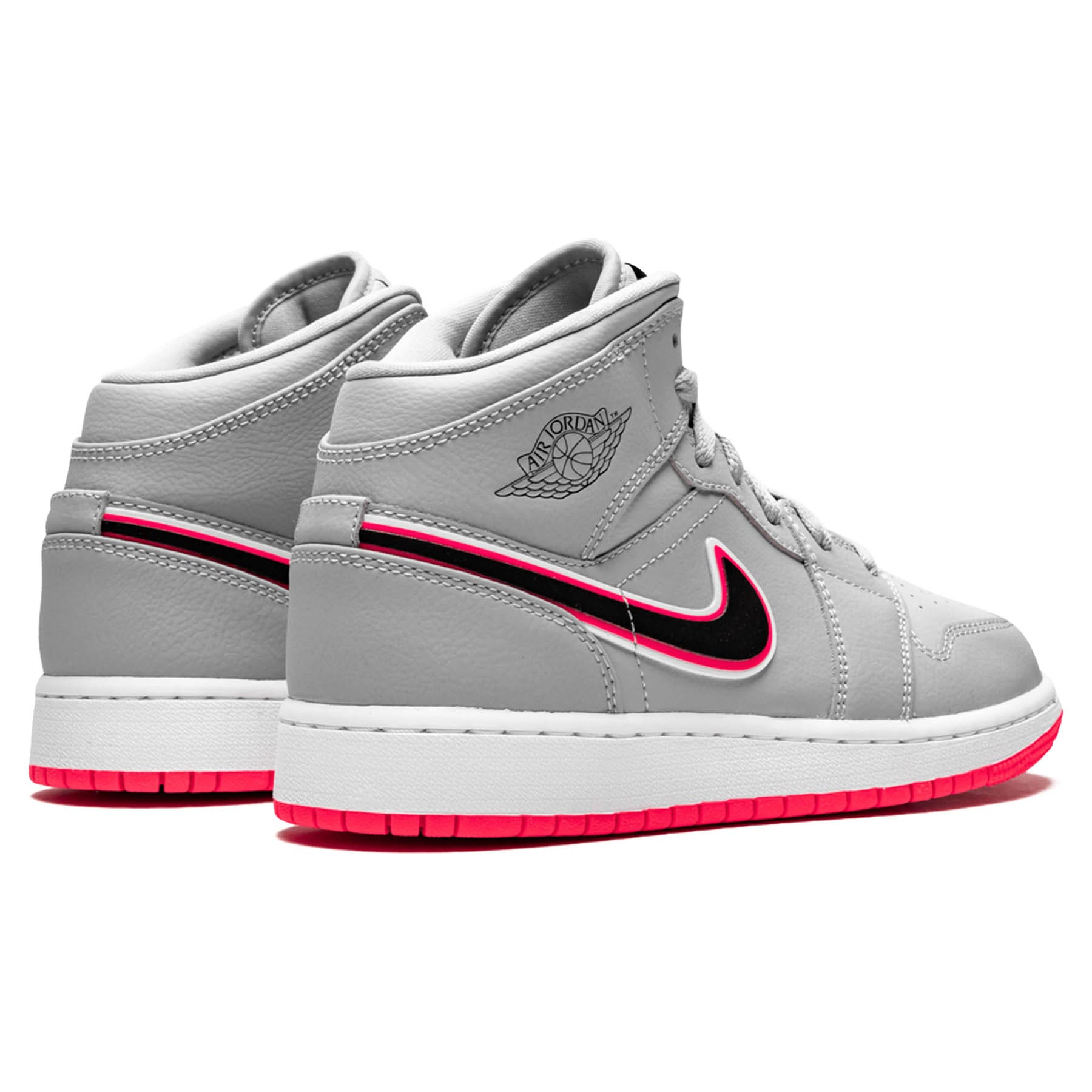 grey and pink jordan 1