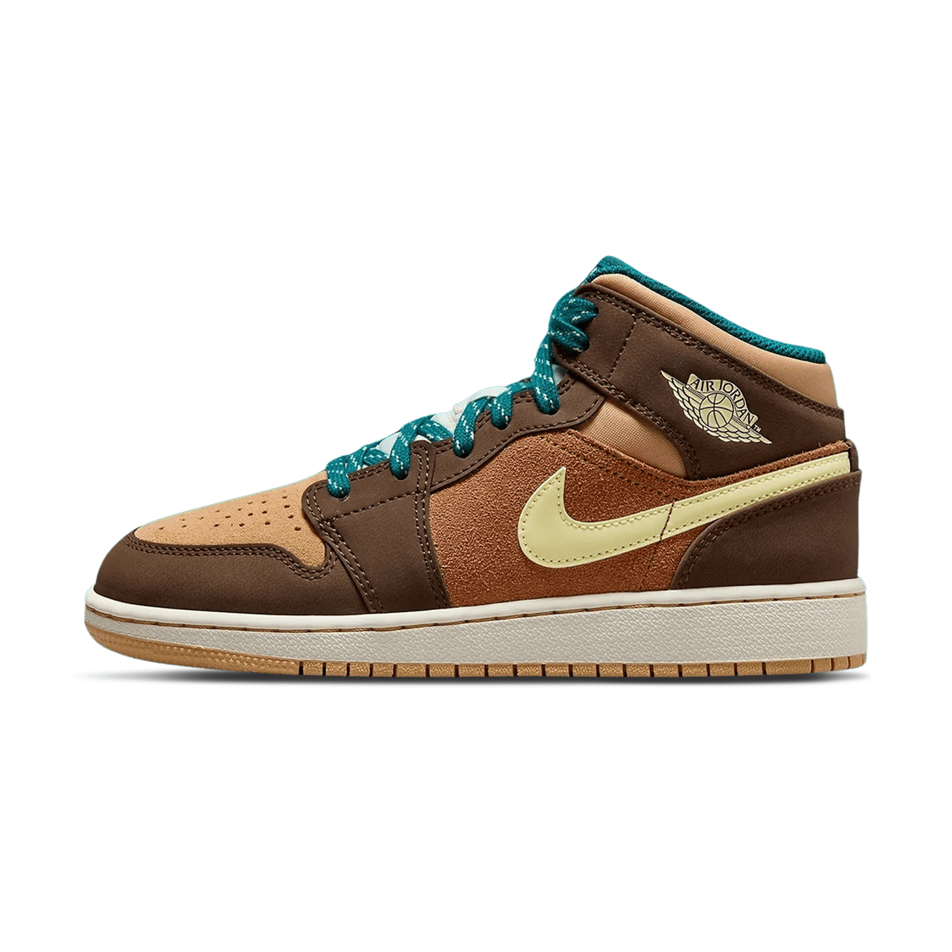 Air Jordan 1 Mid SE GS 'Cacao Wow'