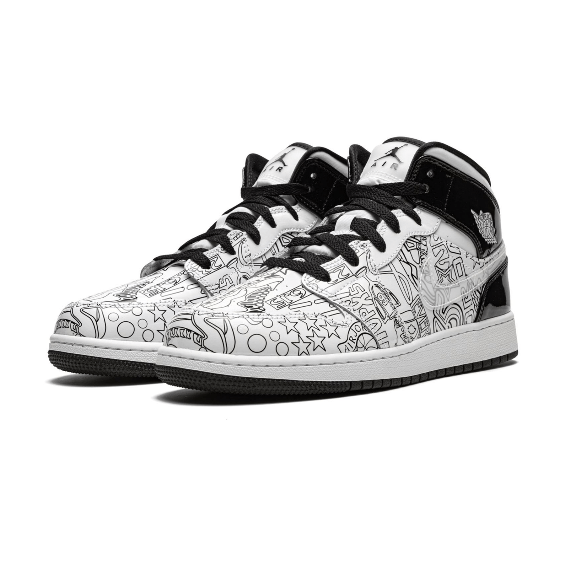 Air Jordan 1 Mid SE GS 'DIY'