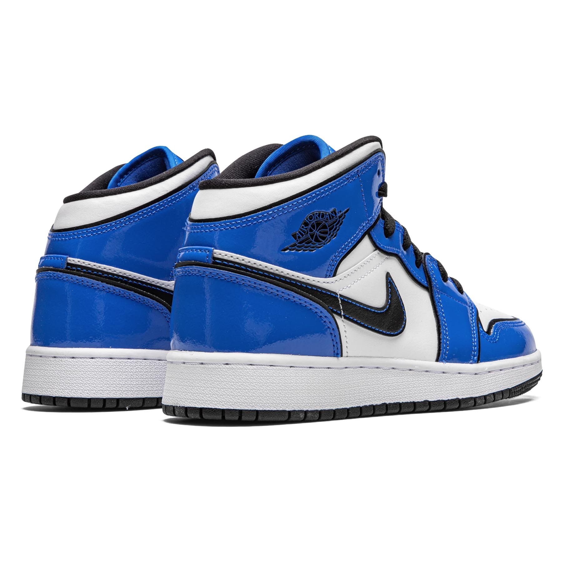 air jordan mid 1 signal blue