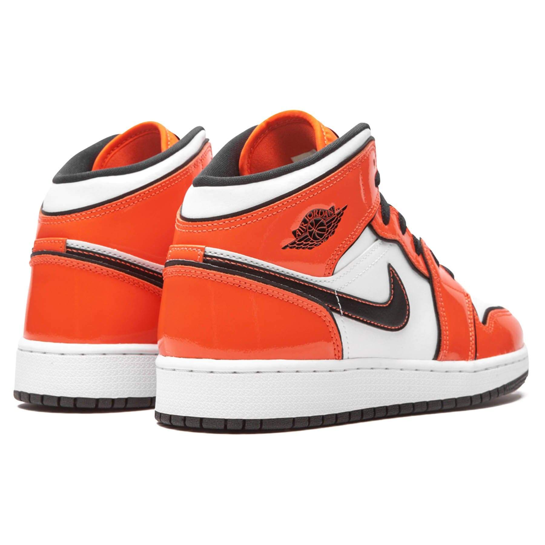 air jordan 1 mid gs orange