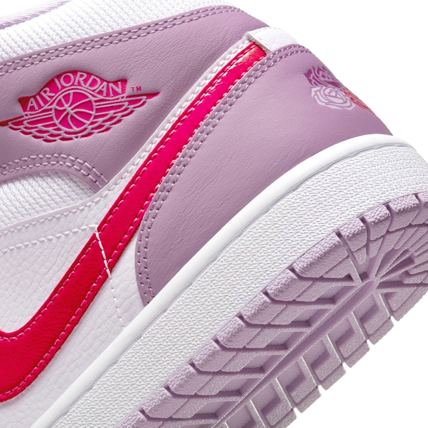 air jordan valentine's day pink