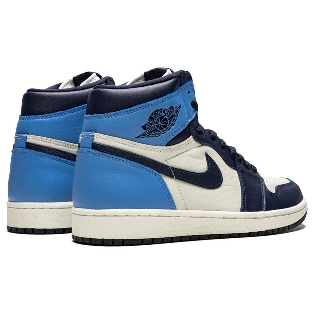 jordan 1 retro high obsidian unc kids