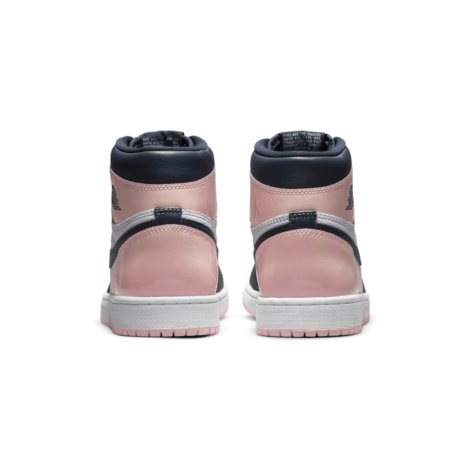 glossy baby pink air jordan 1 retro