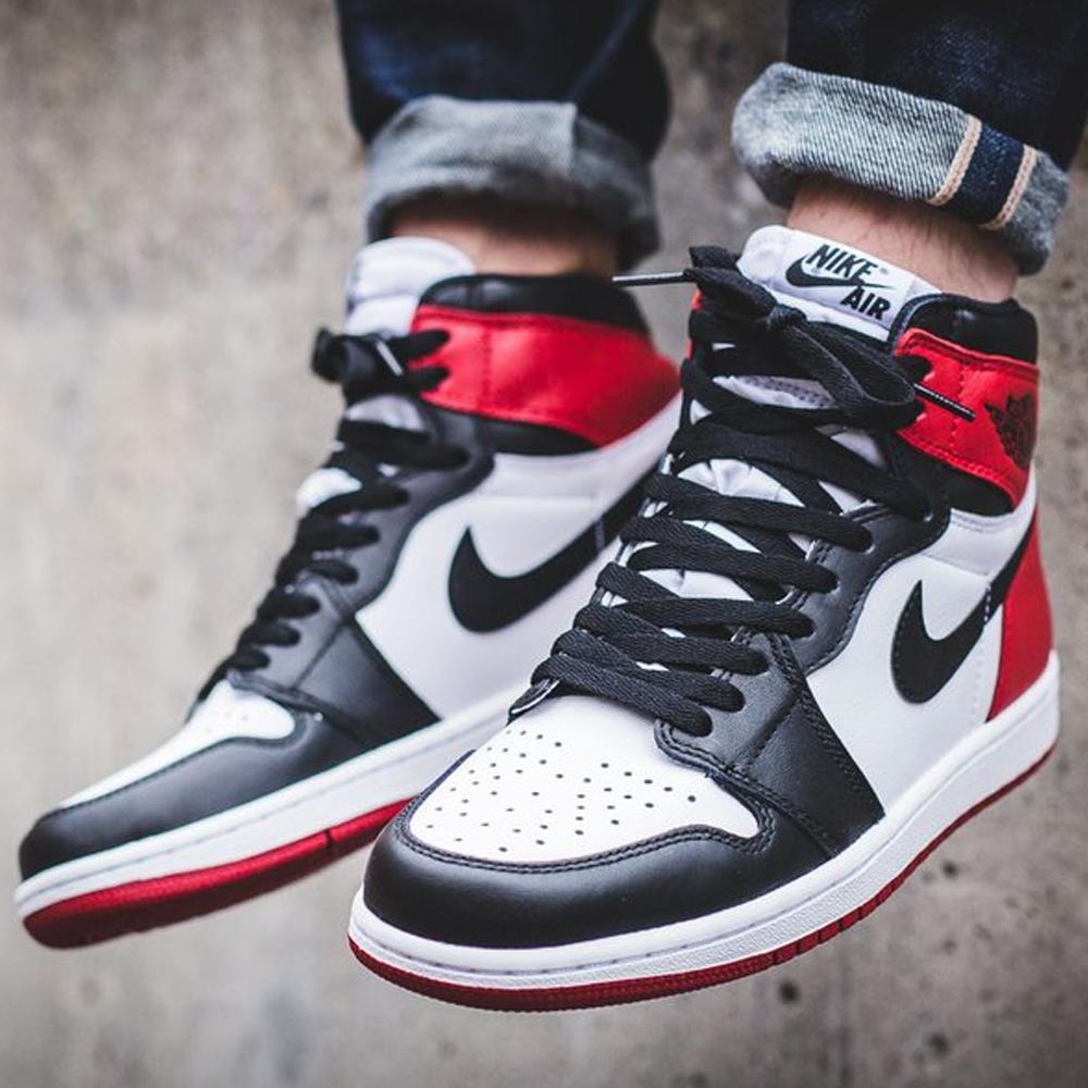 air jordan 1 black toe high