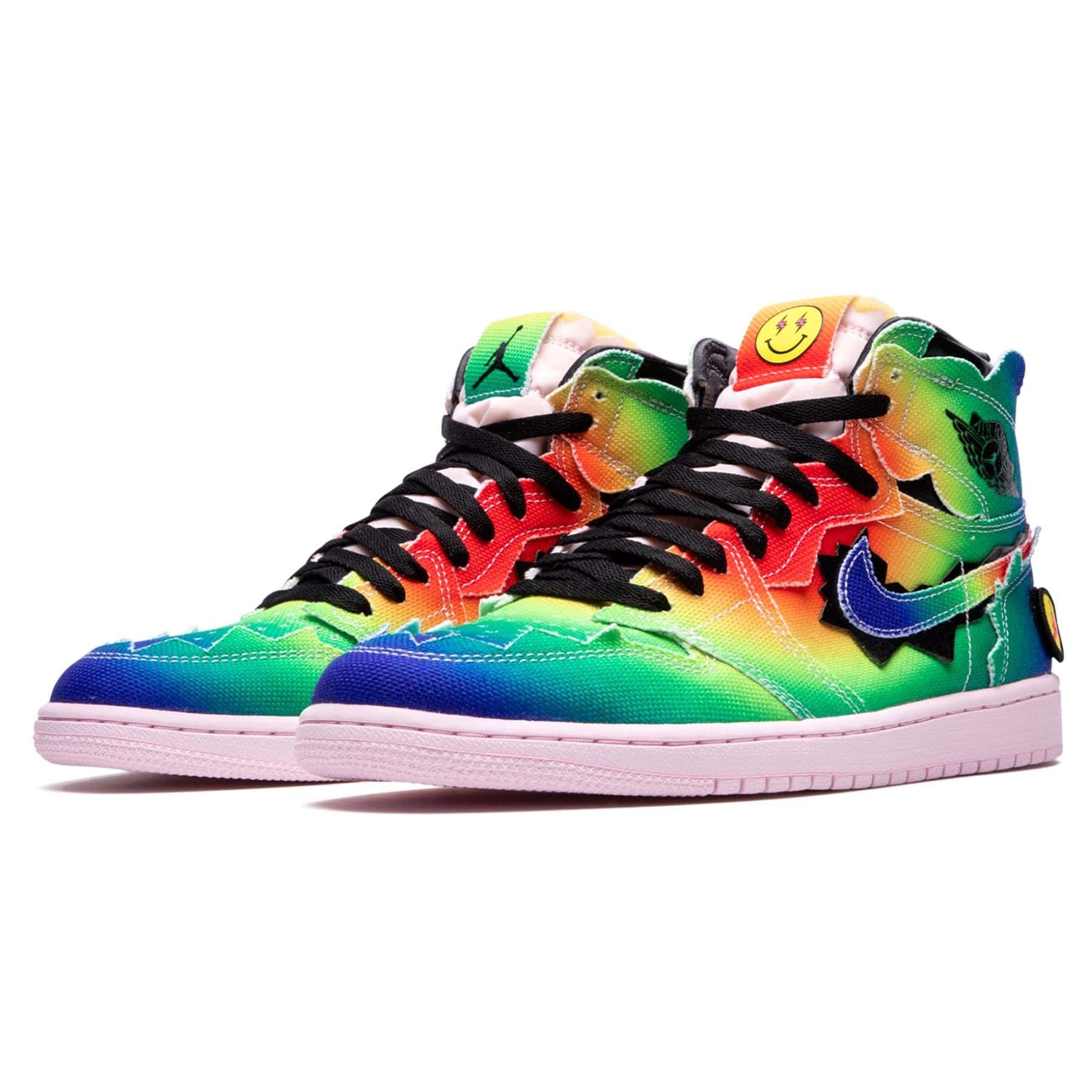 j balvin x air jordan 1 high colores y vibras