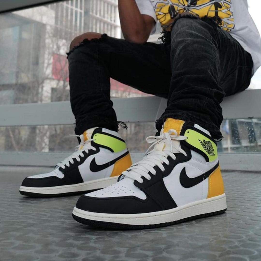 air jordan high volt gold