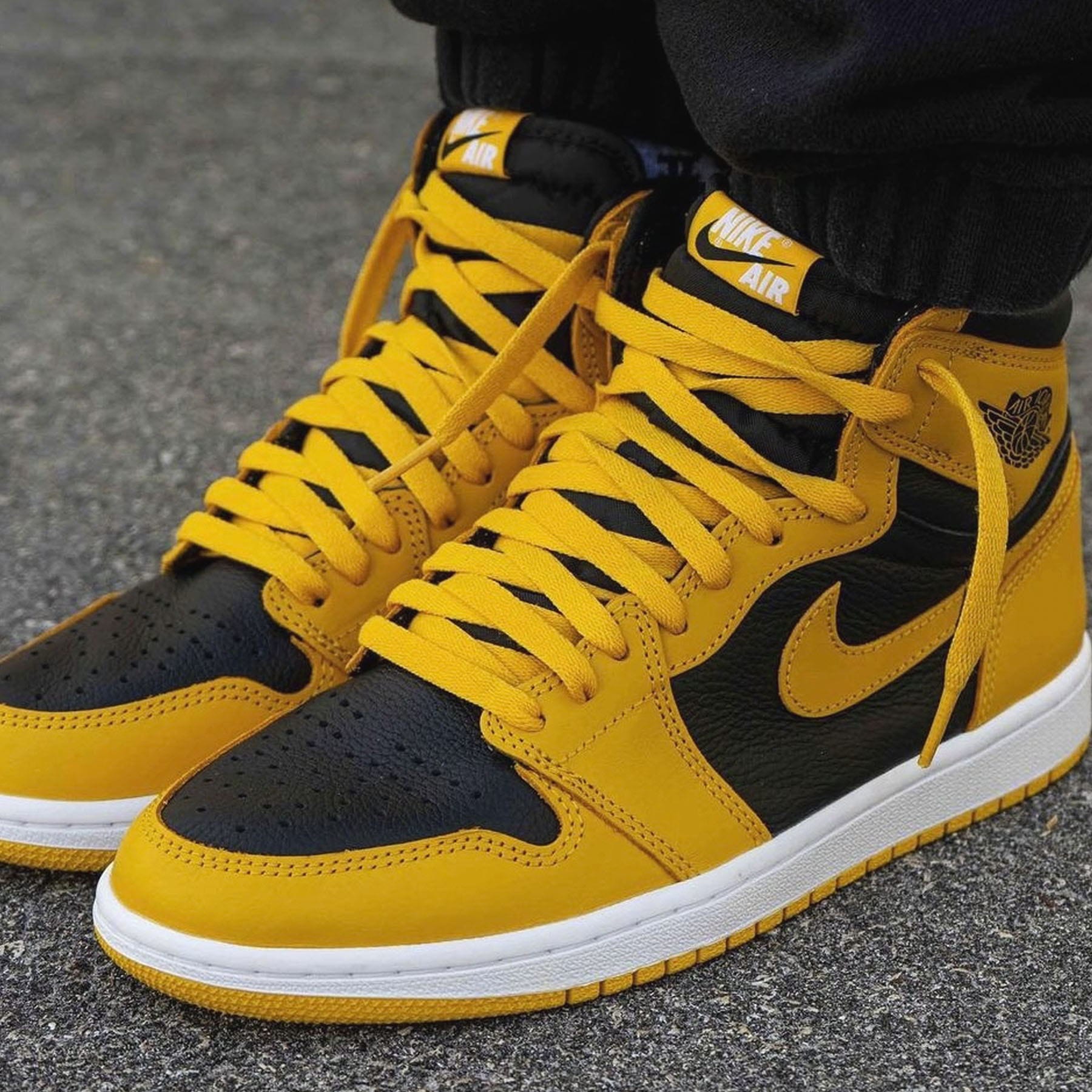 air jordan 1 retro high og pollen