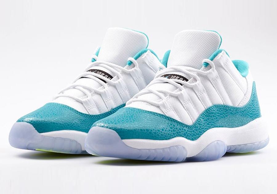 jordan 11 aqua blue