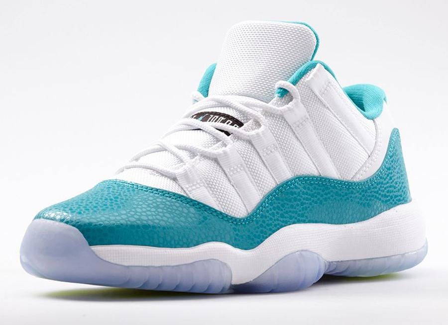 aqua 11s jordans