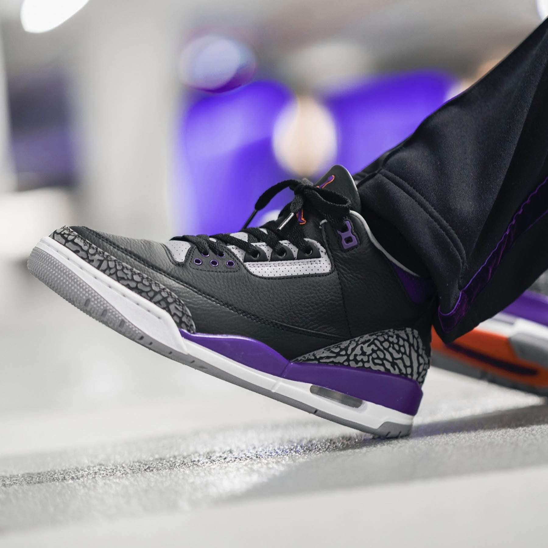 jordan retro 3 court purple