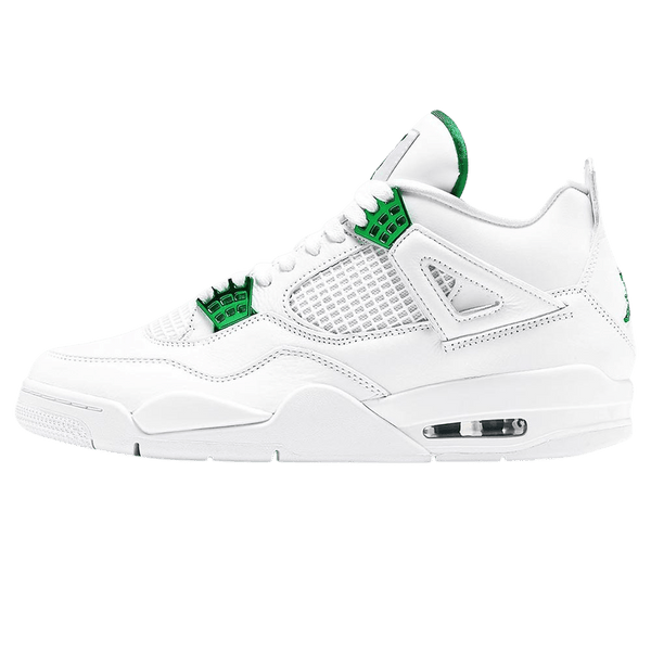 jordan 4s green and white