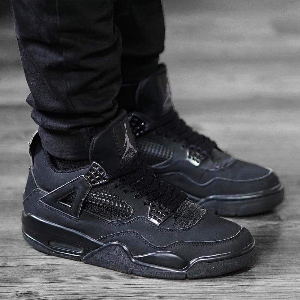 black cat jordan 4 men