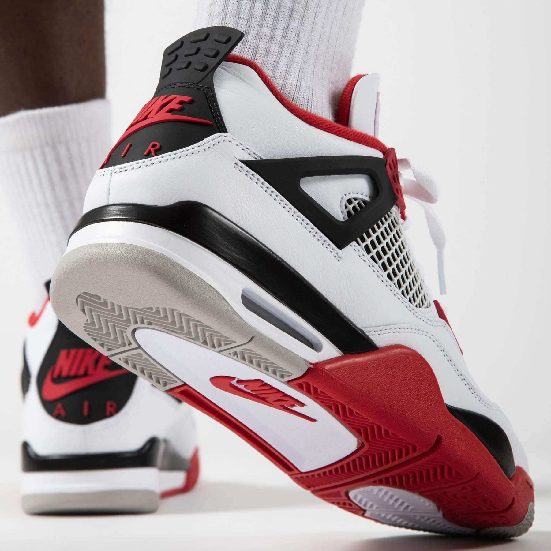 fire red jordans 2020