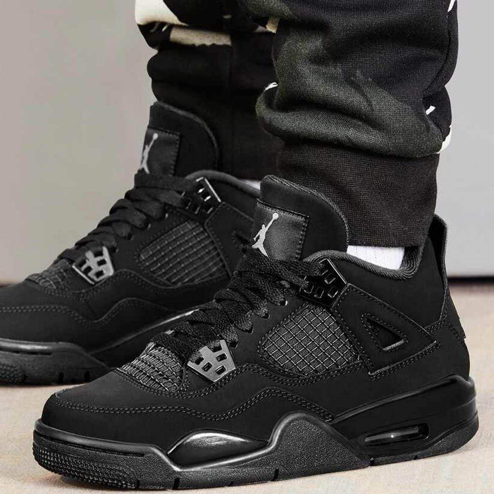 Air Jordan 4 Retro Gs Black Cat 2020 Kick Game