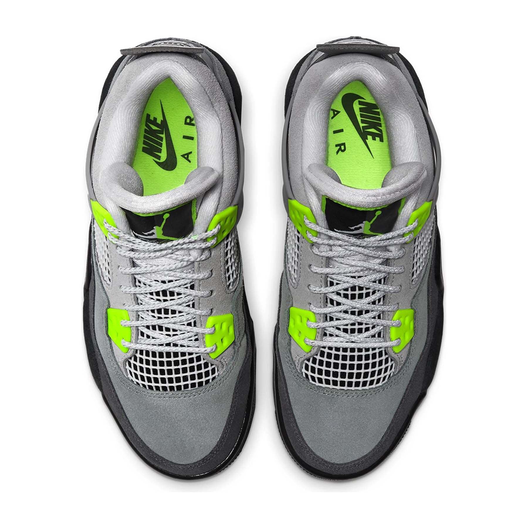 jordan 4 gs neon