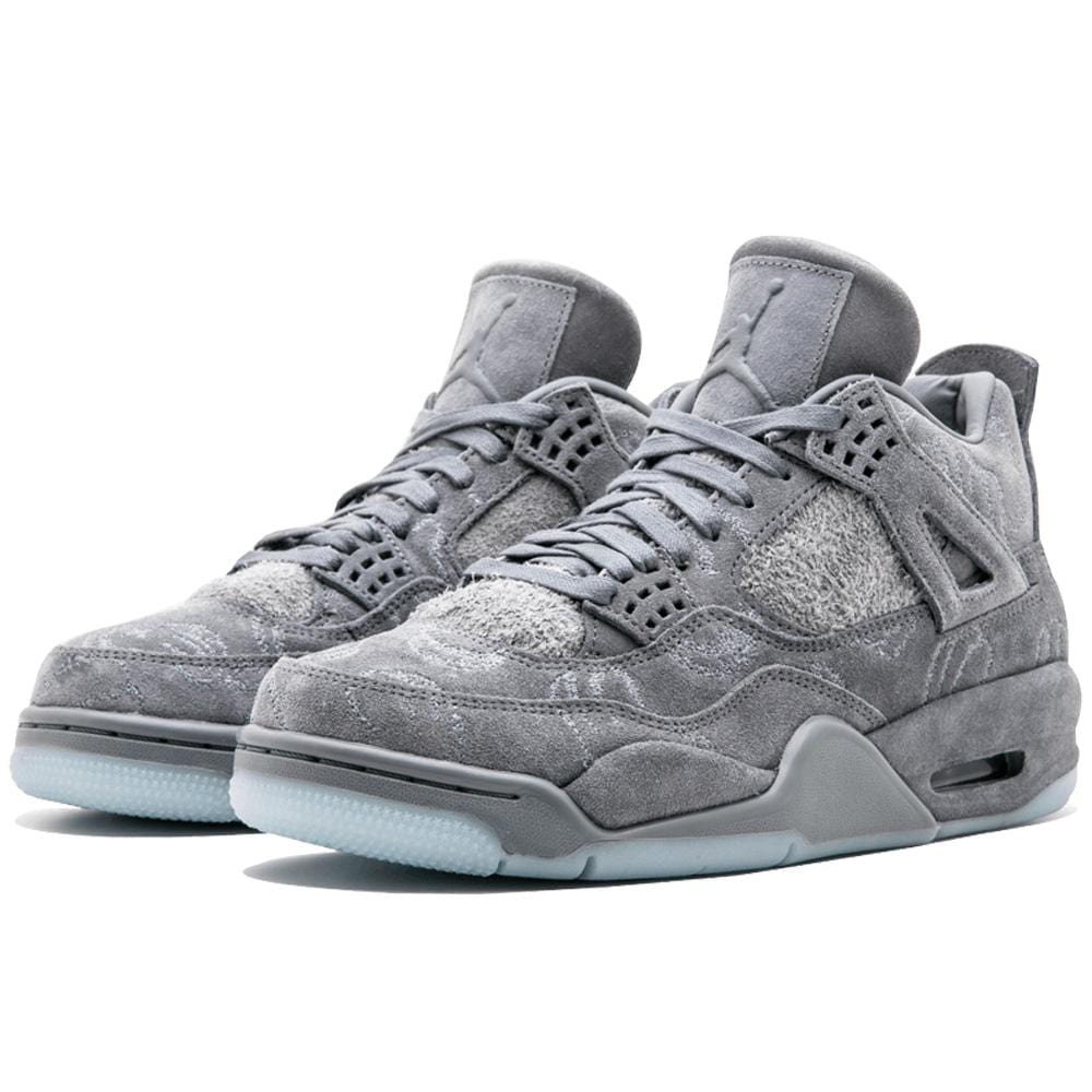 Nike KAWS x Air Jordan 4 Retro 'Cool Grey \u0026 White' 930155-003 - Size 8.5