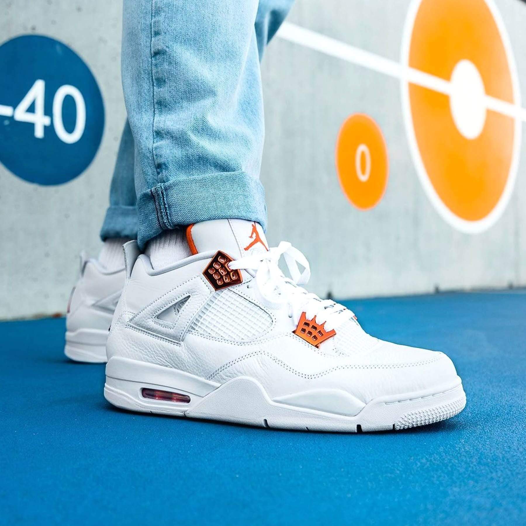 jordan 4 blue orange