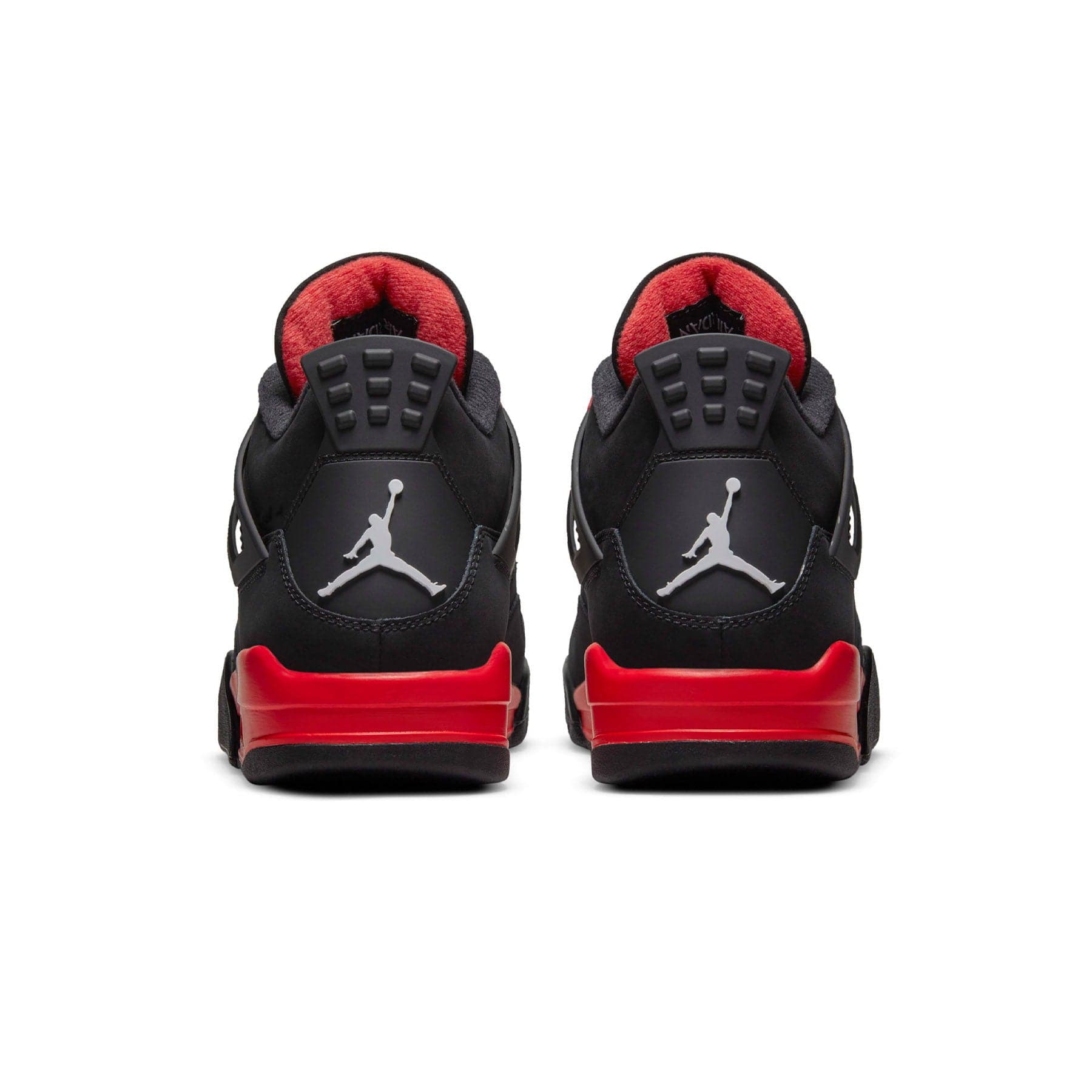 red and black jordans