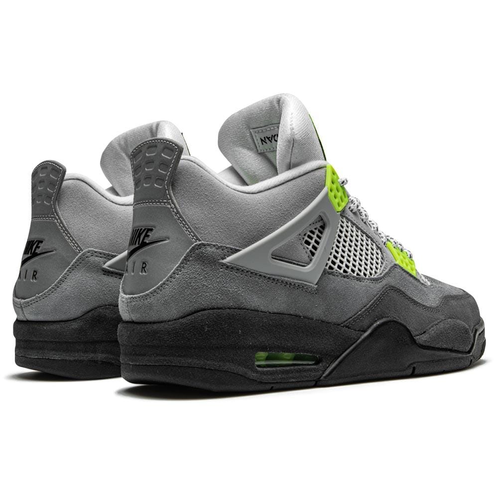 grey and lime jordan 4