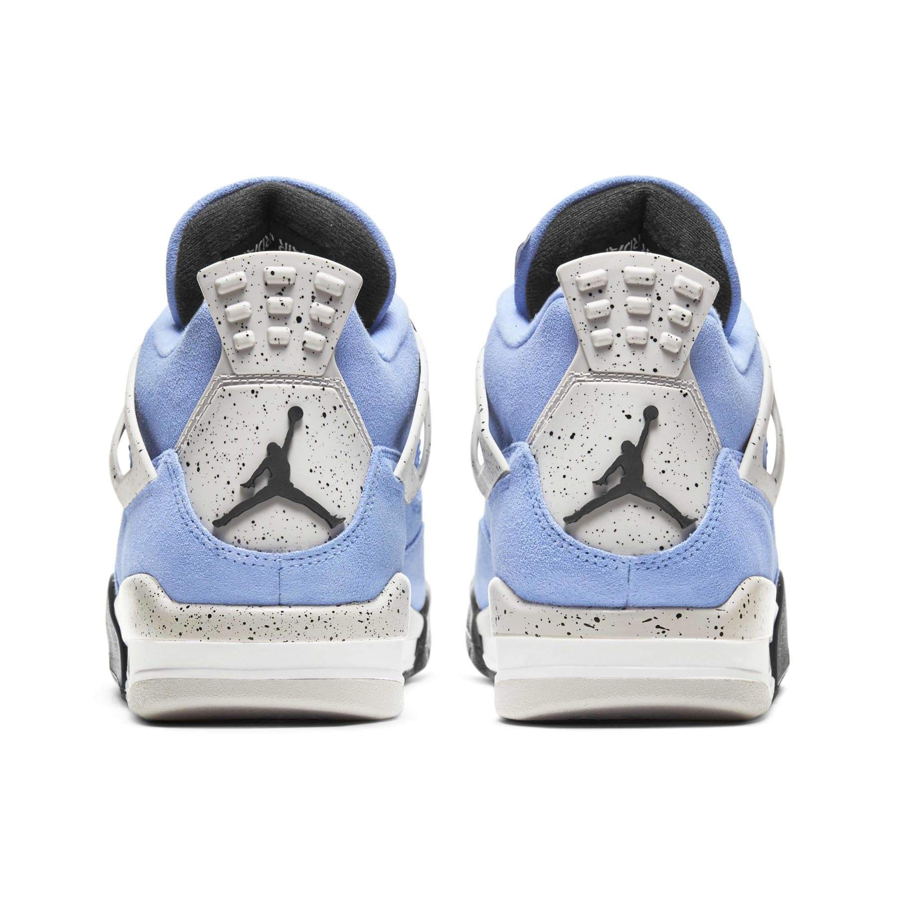 jordan 4 unc university blue