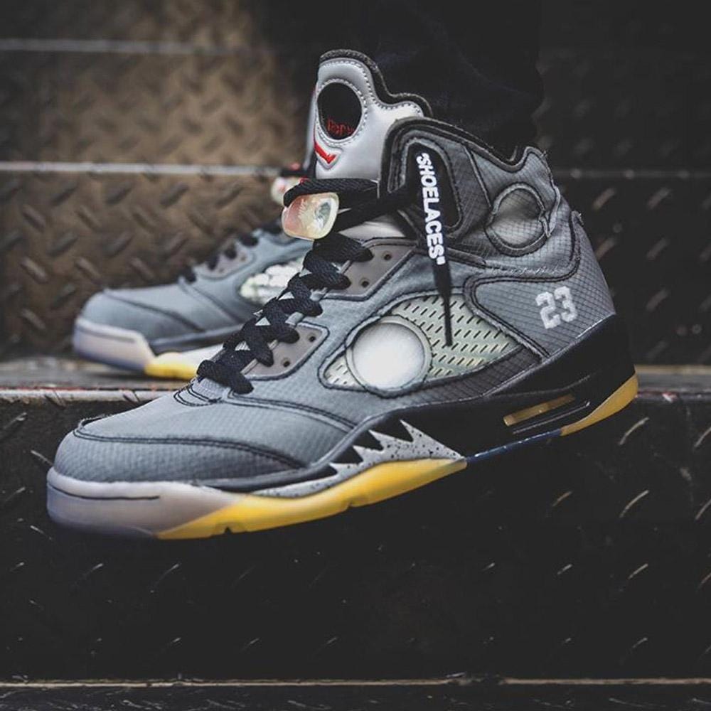 nike off white air jordan 5