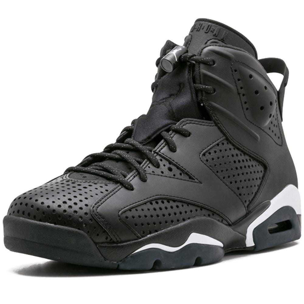 all black jordan 6's