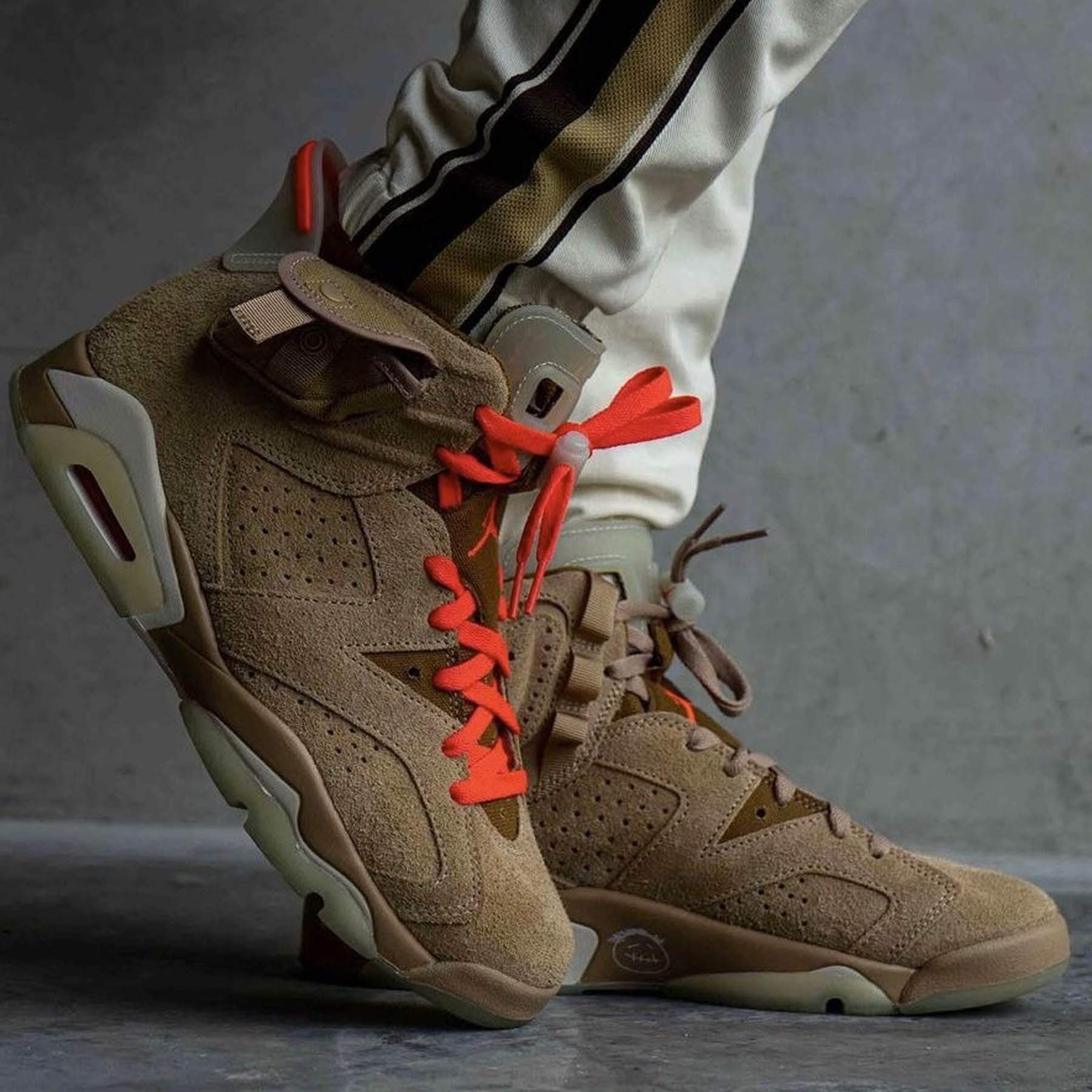 air jordan retro 6 british khaki