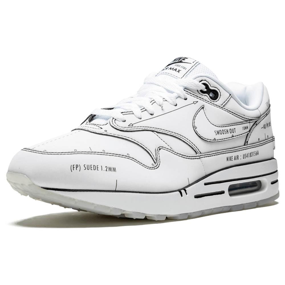 air max schematic white