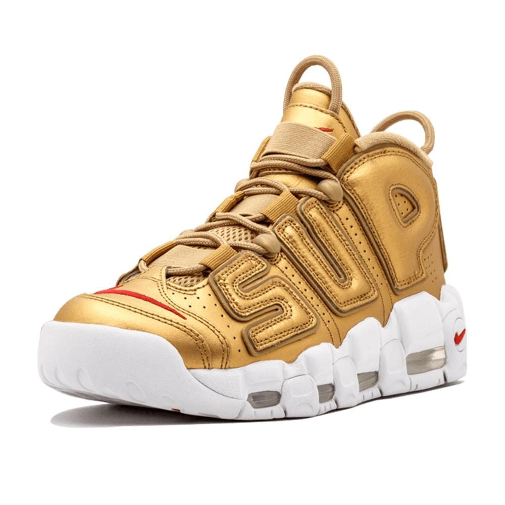 nike uptempo tan