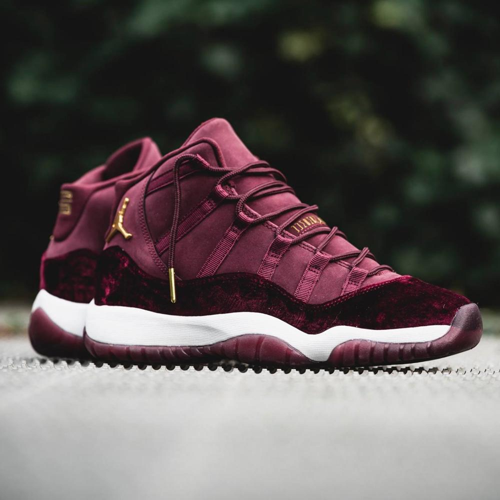 heiress jordan 11 velvet