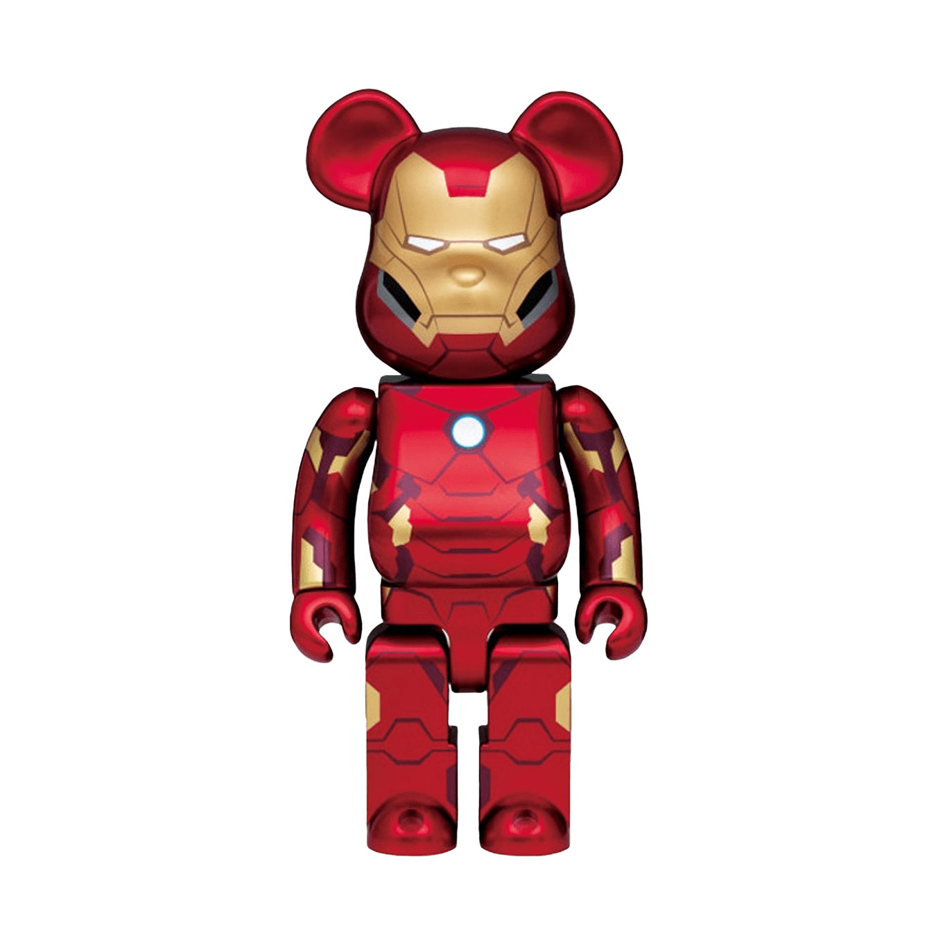 Bearbrick x Ironman Happy Lottery (2021 Version) 400% 'Red'