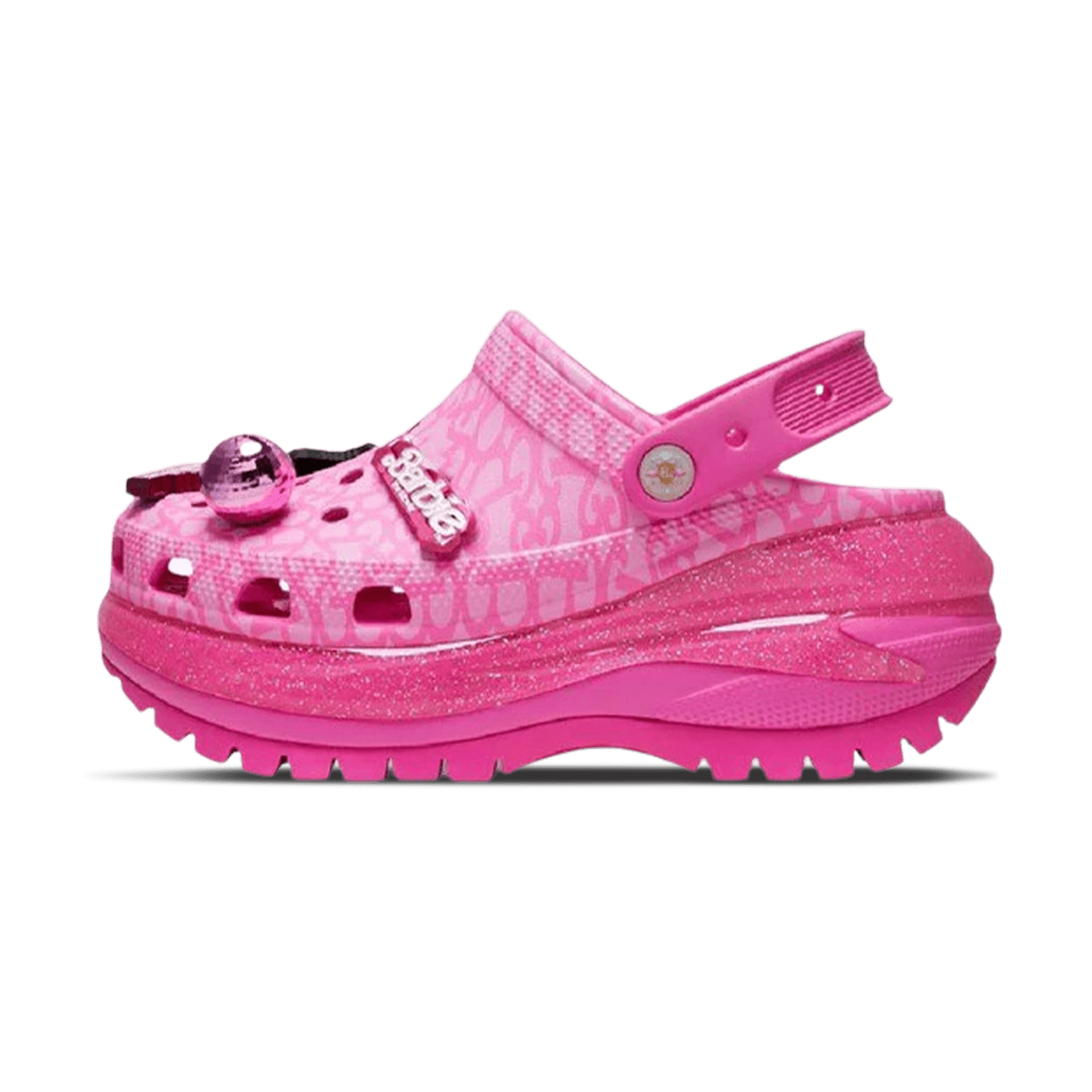 Crocs Mega Crush Clog x Barbie The Movie 'Electric Pink'