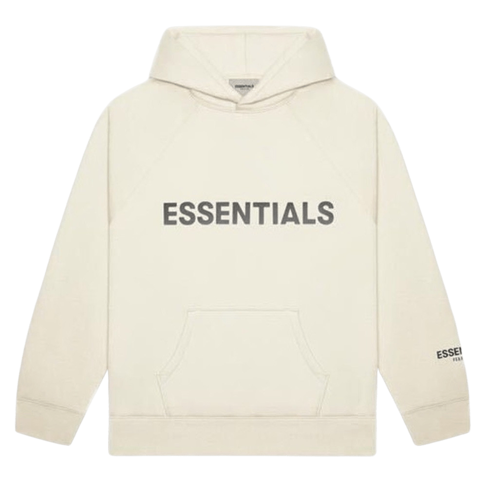 Fear of God Essentials 3D Silicon Applique Pullover Hoodie Heather