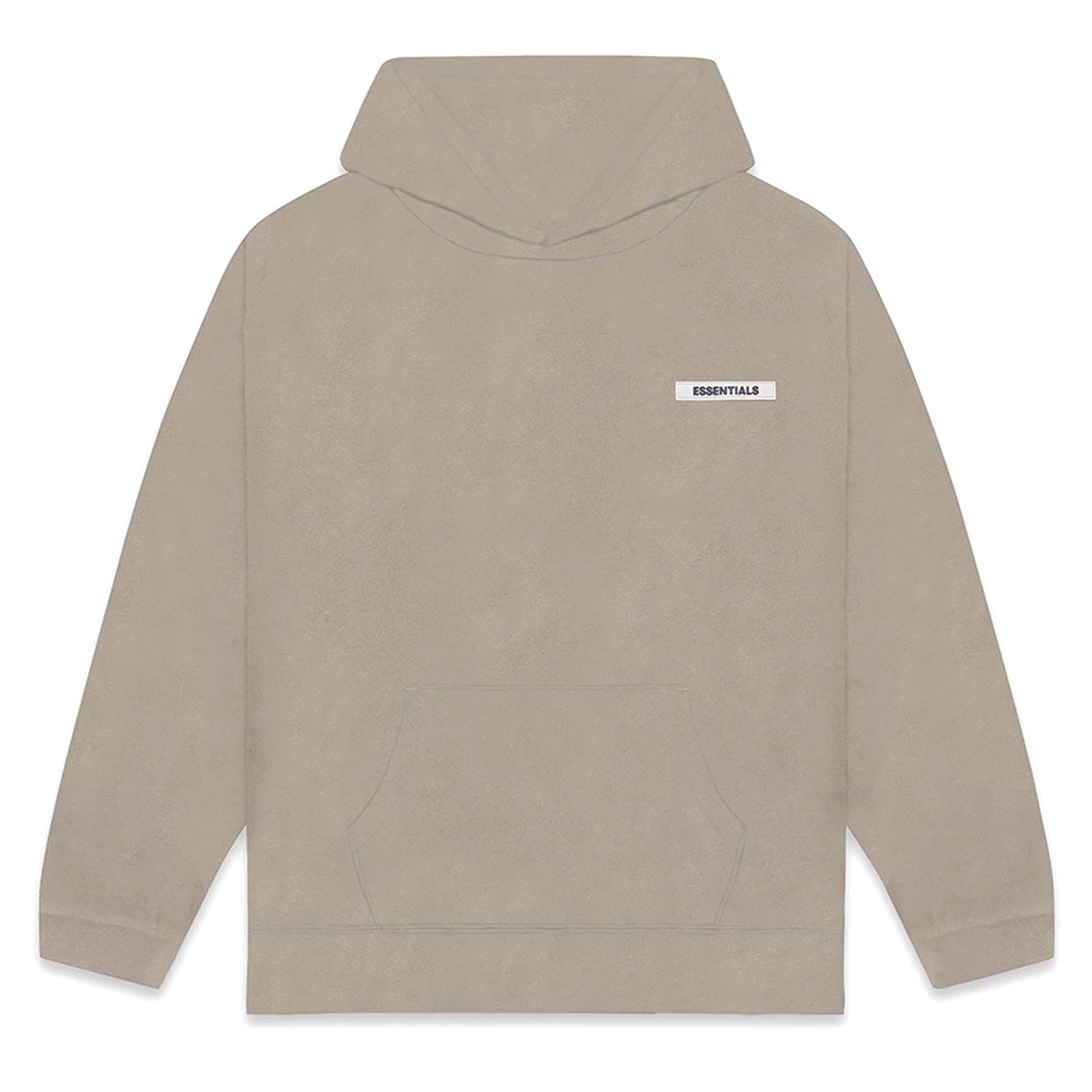 FEAR OF GOD ESSENTIALS Polar Fleece Hoodie Taupe