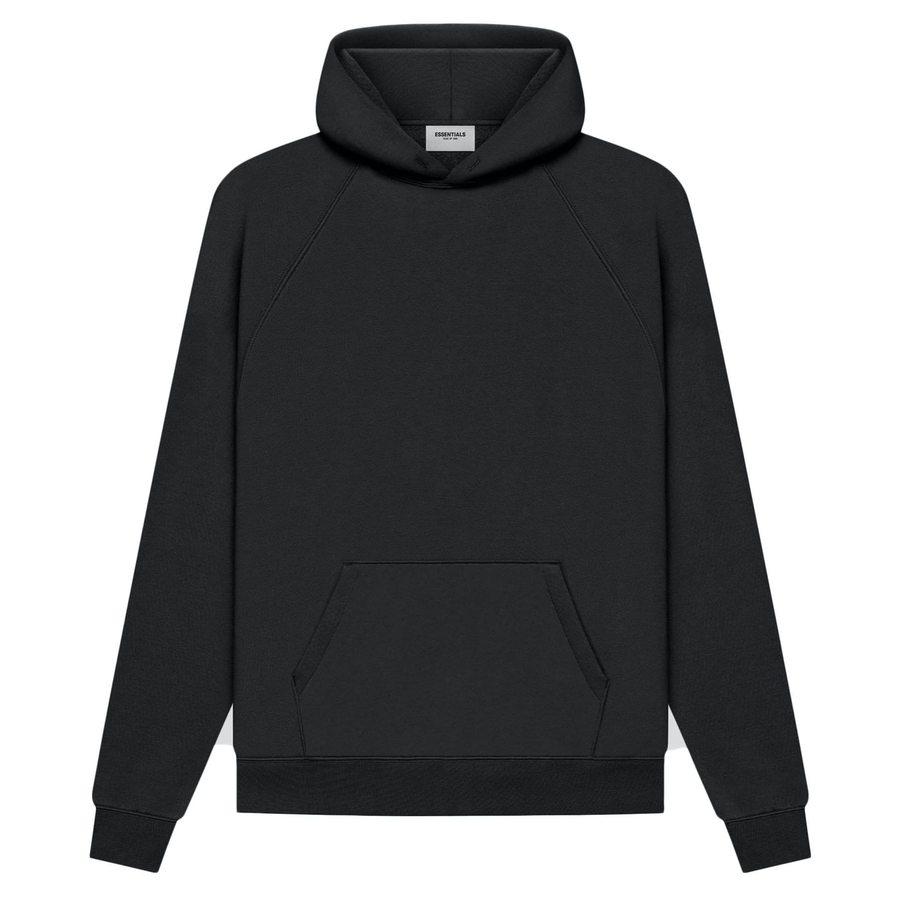 FEAR OF GOD ESSENTIALS Pull-Over Hoodie (SS21) Black/Stretch Limo