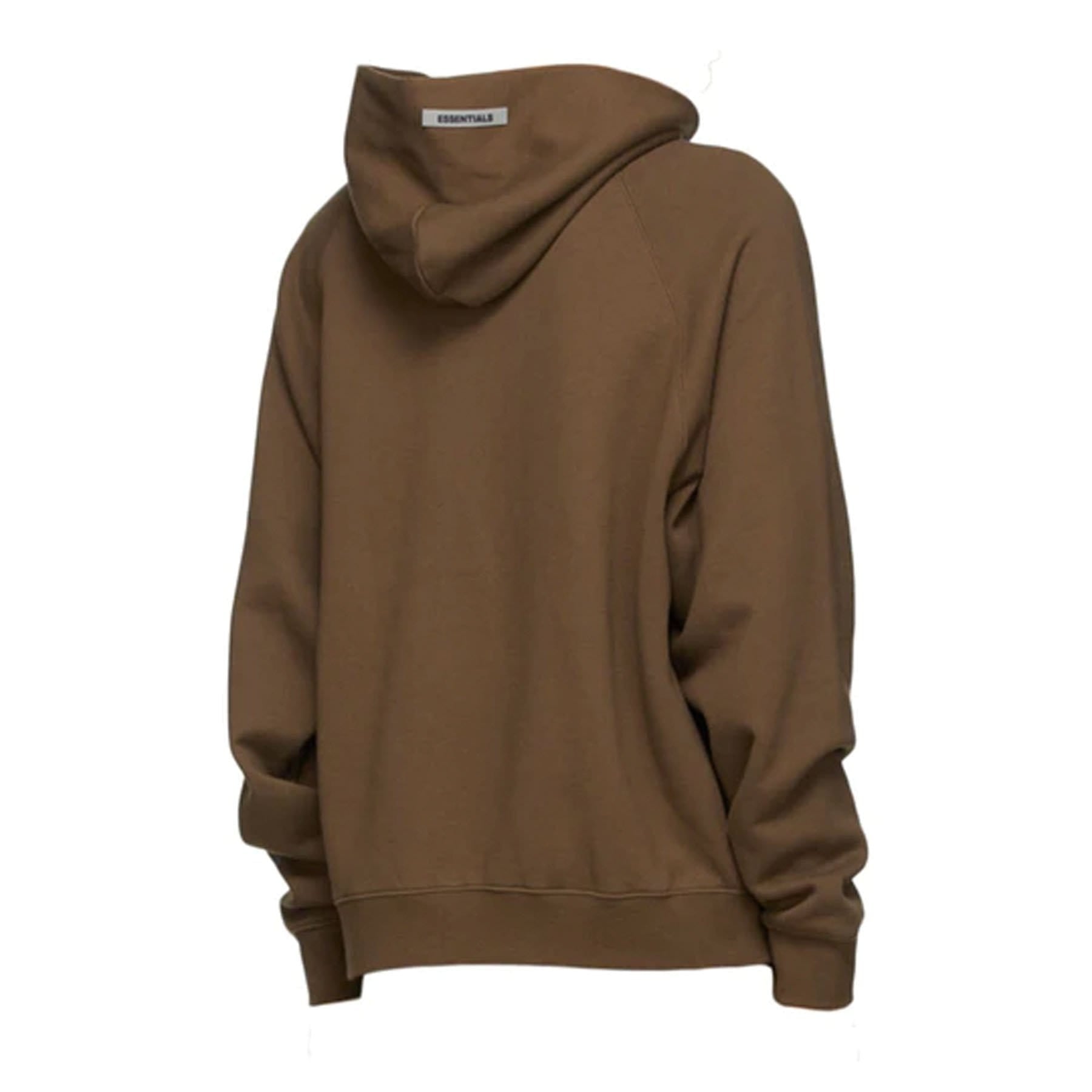 FEAR OF GOD ESSENTIALS x SSENSE Pullover Hoodie Applique Logo Rain Drum