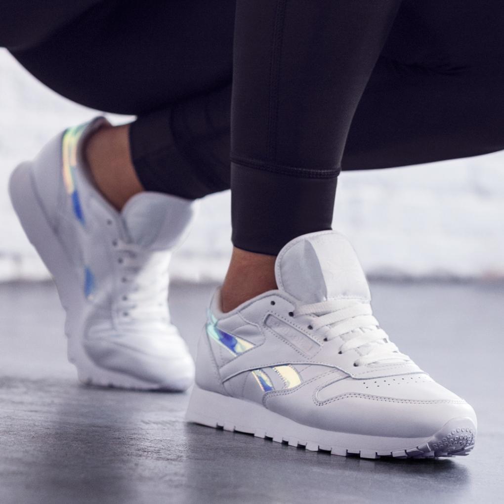 Reebok Classic Leather Iridescent White – Kick Game