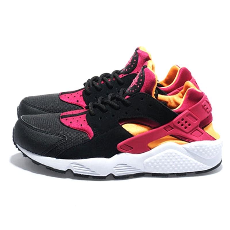 pink and orange huaraches