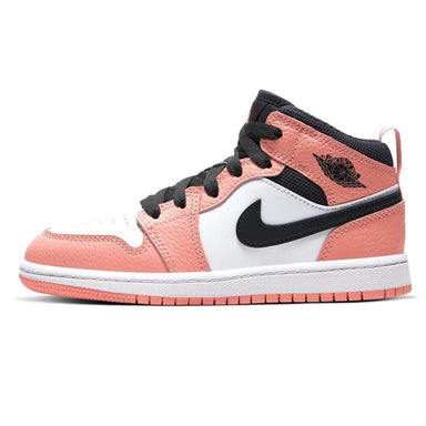 pink air jordan 1 kids